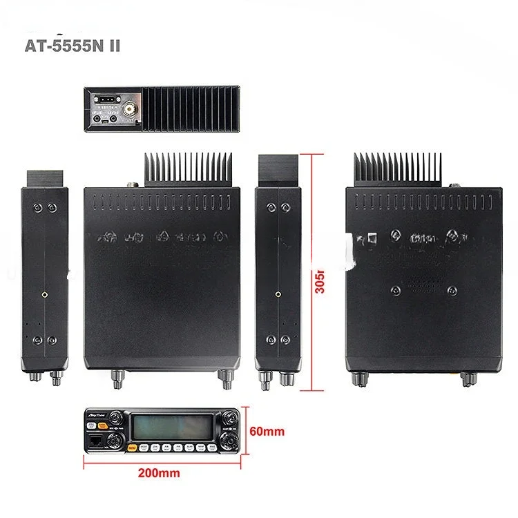 Для мобильного радиоприемника 5555N II 60W SSB высокой мощности 27 МГц с большим