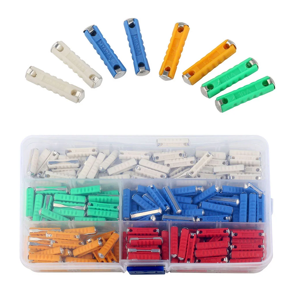 200 шт. 5/8/10/16/25 А 32 автомобильный блок предохранителей для автомобильных и