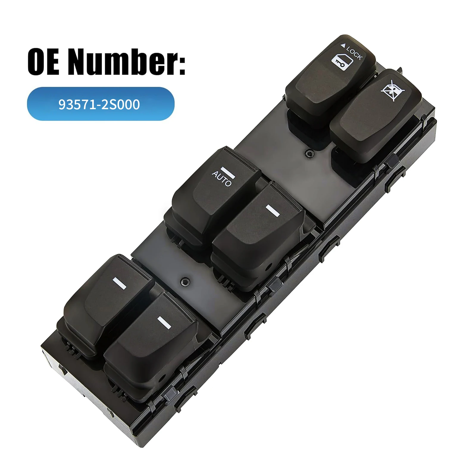 

93571-2S000 передний левый главный переключатель окна, кнопка пассажира для Hyundai Tucson IX35 2010 2011 2012 2015 93576-2S000