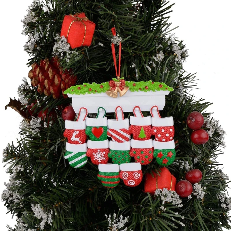 

Подвесное украшение для рождественской елки, искусственная смола, подвески, рождественские украшения, подарки