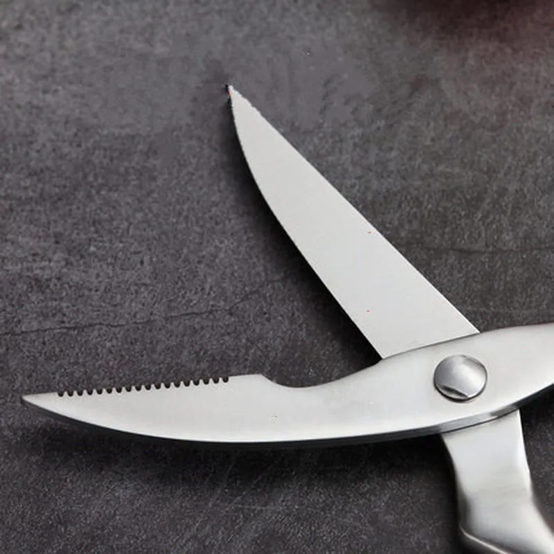 Kitchen Scissors Multifunctional Stainless Steel Household Chicken Bone Fish Vegetables Barbecue Food Tools | Инструменты