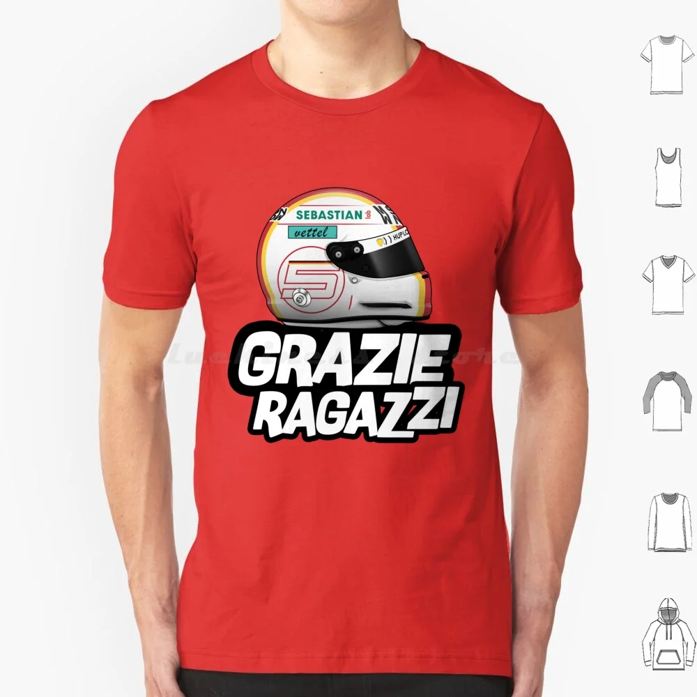 Voi Ragazzi-Vettel Футболка Хлопок Мужчины Женщины DIY Принт teksto Ragazzi Vettel Radio Seb5 Meme Comic