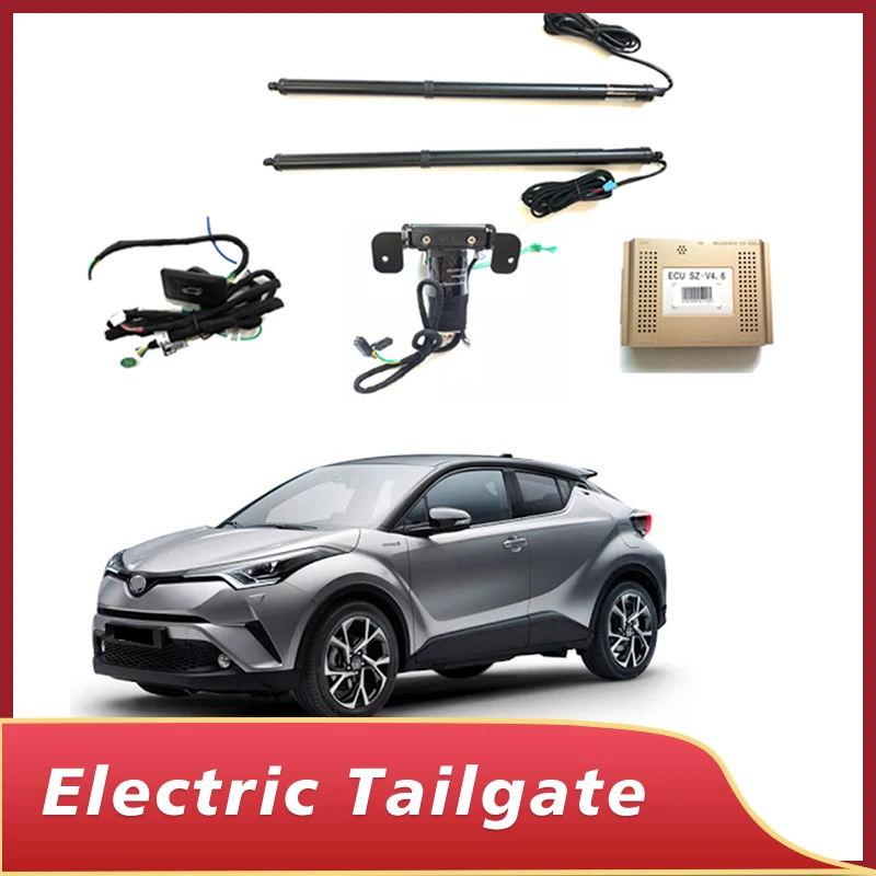 Лучший Интеллектуальный автоматический Электрический подъемник задних ворот для Toyota CHR 2016-2023 года, очень хорошее качество с всасывающим замком!