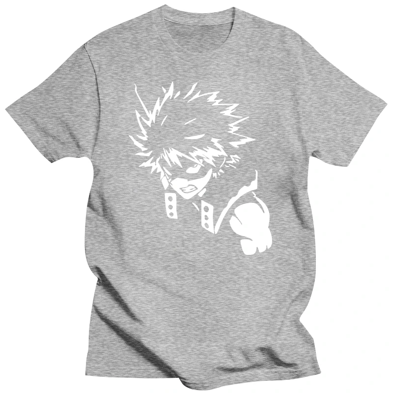 Классическая футболка Katsuki Bakugo Kacchan лучшие женские футболки 90-х годов забавная в