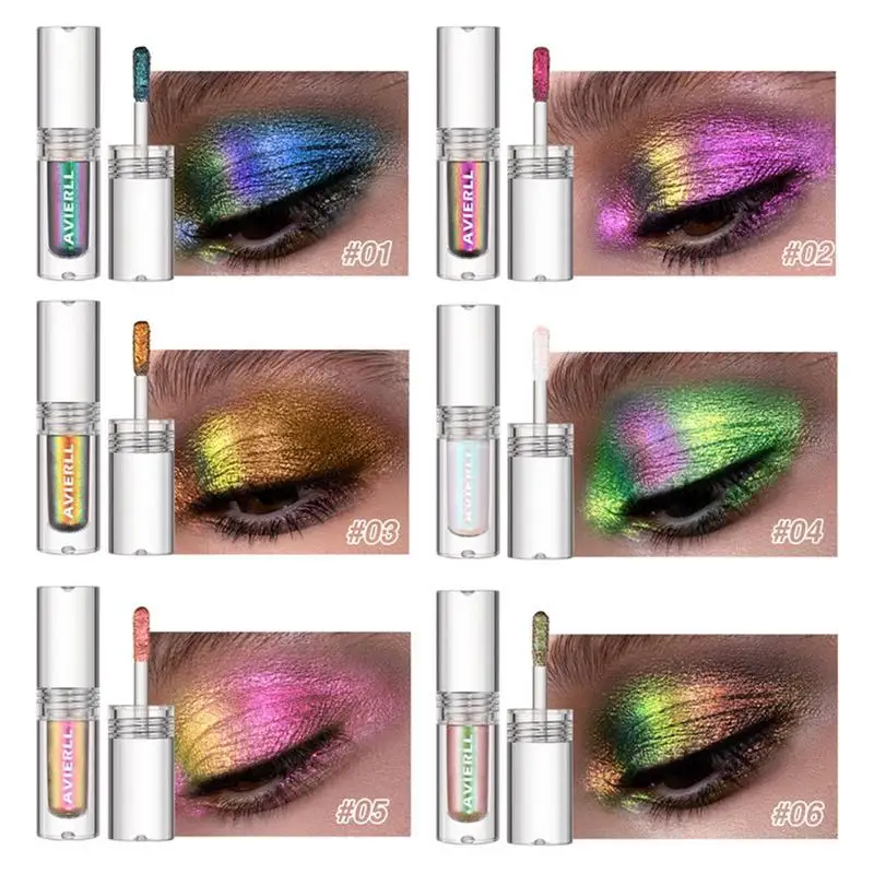 

Colored Eyeshadow Liquid Diamond Glitter Shimmer Shiny Metallic Eyeliner 1.5g Blush Pigment Long Lasting Luster Party Makeup