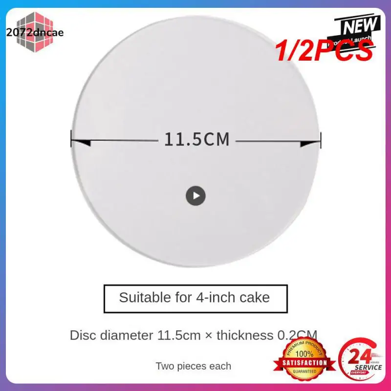 

1/2PCS Acrylic Cake Stand Reusable Multifunction Baking Accessories 6 Optional White Multifunctional Cake Stand