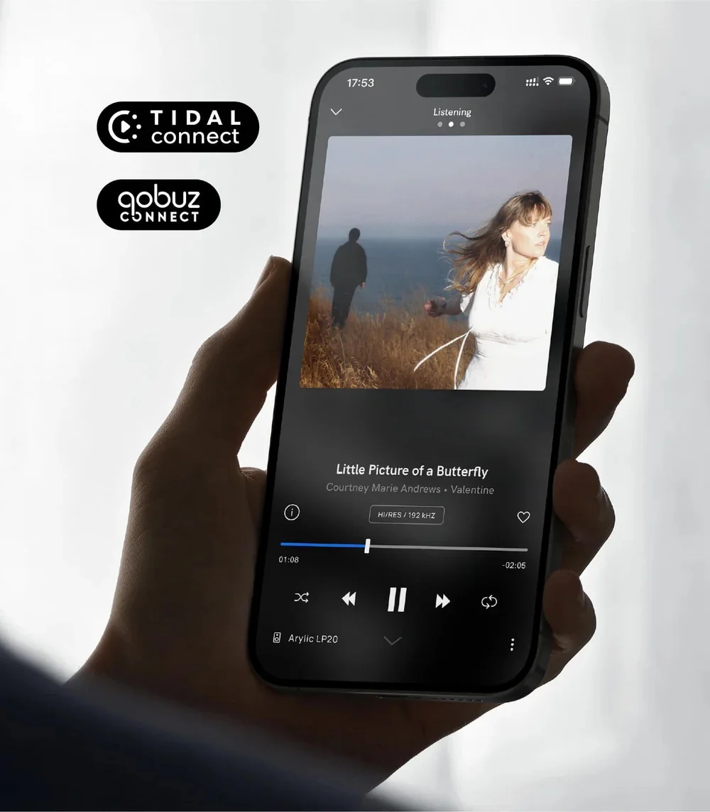 Фото Arylic LP20 Мультирум-аудиоплеер с беспроводной передачей звука, AirPlay 2, Google Cast, Spotify Connect, Bluetooth 5.4, HiFi-приемник для музыки №4