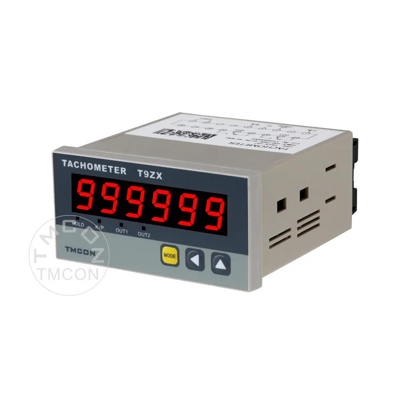 

Цифровой тахометр 48*96 мм, цифровой тахометр, промышленный Meteran Kecepatan RPM с релейной сигнализацией RS485