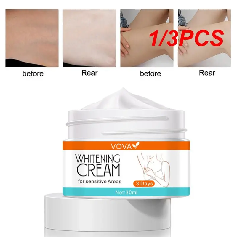 

1/3PCS Whitening Cream Bleaching Cream for Dark Skin Private Parts Sensitive Area Armpit Neck Knees Elbow Melanin Brightening