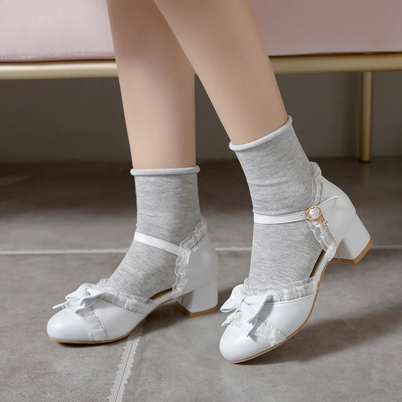 Туфли-лодочки женские с круглым носком