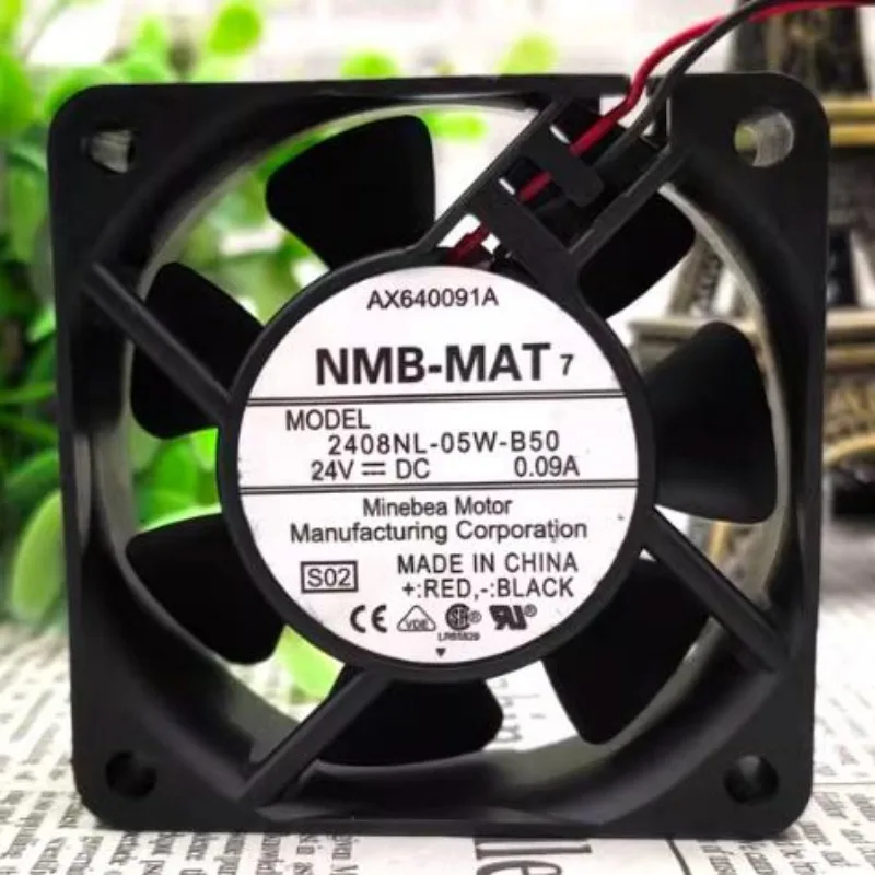 Кулер для процессора NMB 2408NL-05W-B50/B59 6020 24 В А, 6 см, 60x60x20 мм