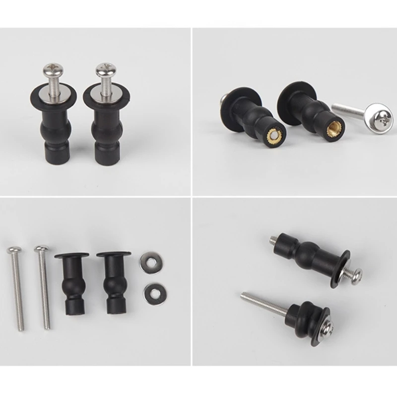 4 шт. петли для сидений унитаза крепления глухих отверстий расширяющиеся