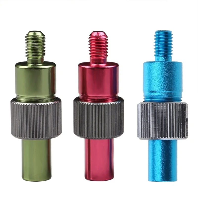 

1Pc Aluminum Alloy Material Fishing Rod Connector 8mm Screws Quick Release Net for Head Adapter Fishing Lightweight