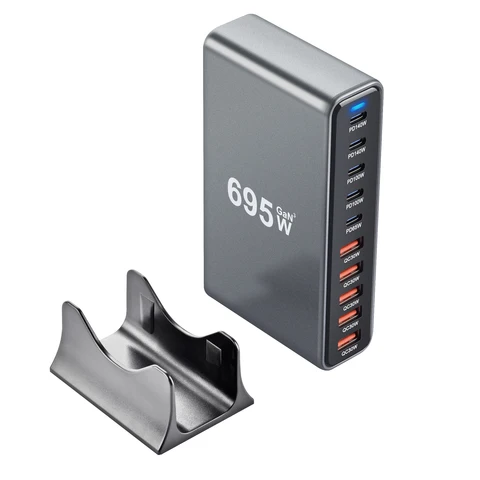 USB-зарядное устройство для мобильного телефона 695 Вт, очень быстрое оригинальное зарядное устройство 695 Вт Gan, аксессуары для мобильных телефонов для iphone Samsung Huawei Xiaomi Oneplus