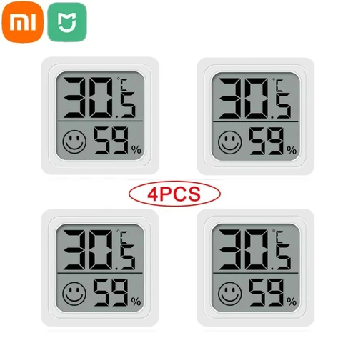 Xiaomi MIJIA Мини цифровой термогигрометр 4 шт