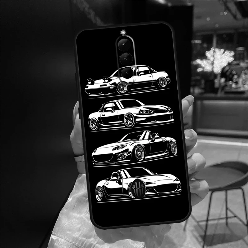 Чехол JDM Legend для дрифта автомобиля ZTE Nubia Red Magic 8 Pro 8S Plus RedMagic 9 6 7 6S 7S