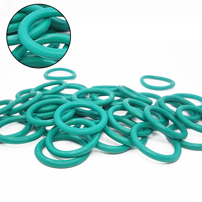 10PC/lot Fluorine rubber Ring FKM Oring Seal OD21/22/23/24/25/26/27/28/29/30*2mm Thickness Rubber O-Ring Oil Gaskets Washer