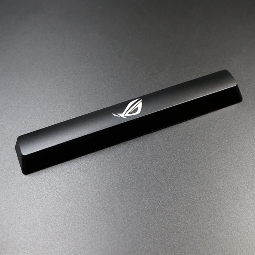 

Space Keycaps ROG Customized ABS KeyCap Personalized Light Transmission ASUS Character Backlit Space Bar Cap Black MOD
