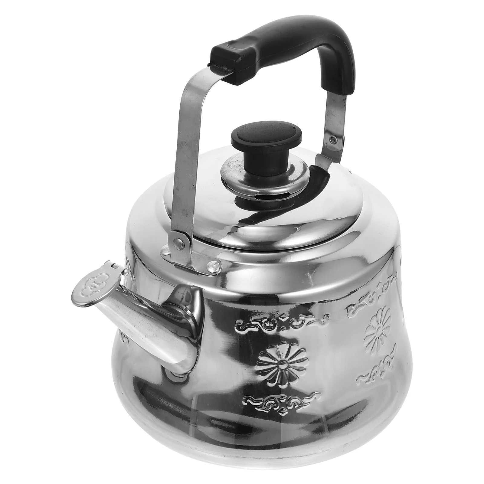 

Camping Kettle Stainless Steel Teapot Kettle Stovetop Stovetop Tea Kettle Stove Safe Teapot Metal Tea Kettle