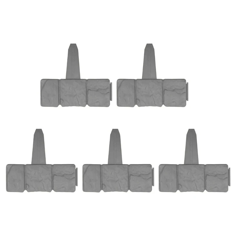 Садовый пейзаж окантовка клумба декор пластиковое ограждение бордюр для газона