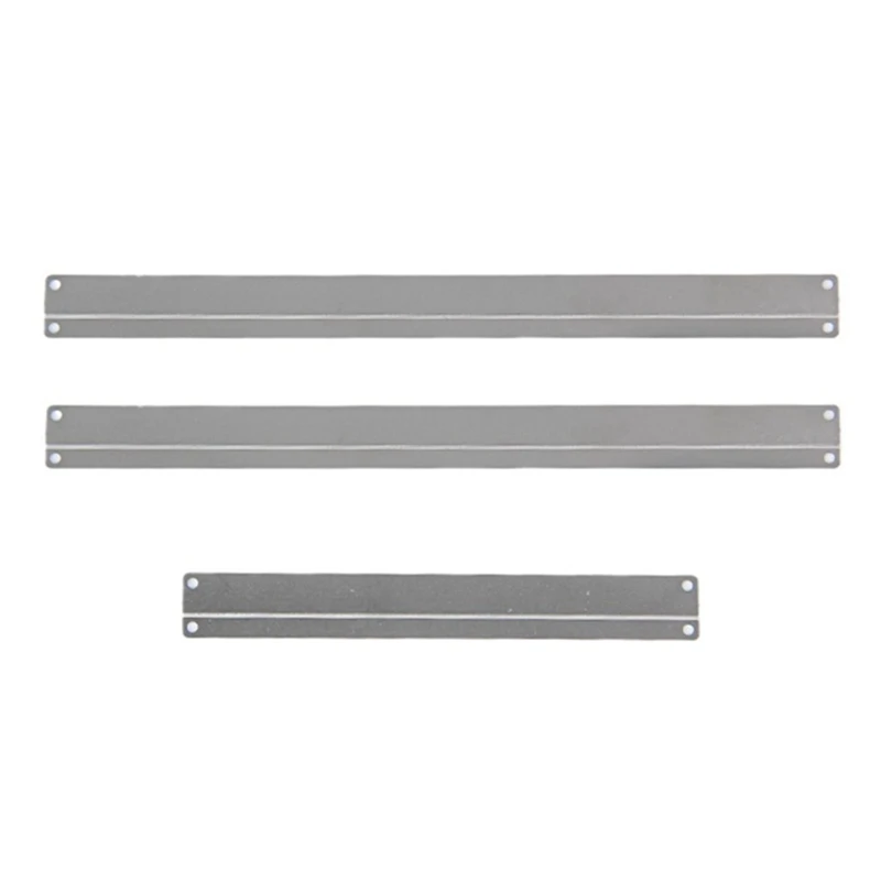 

For WPL D12 Mini 1/16 RC Car Upgrades Parts Scratch Plate Metal Surround Side Skirt Decorative Plate Accessories