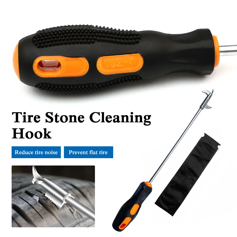 

Car Tire Clearing Stone Hook Buckle Tire Stone Car Tire Gap Buckle Stone Tool Hook Cleaning Tire Picking Stone Tool Wholesale
