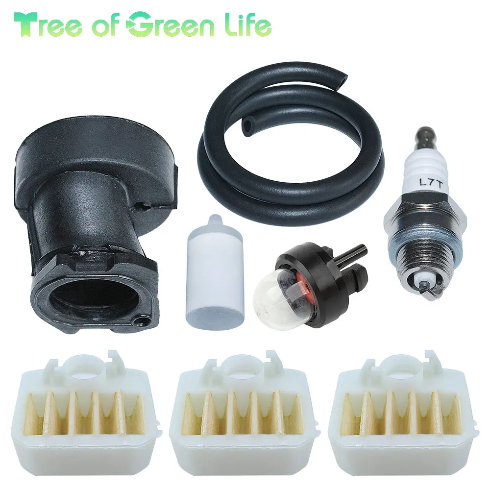 

Air Fuel Filter Line Intake Manifold Kit For Husqvarna 340 345 346XP 350 351