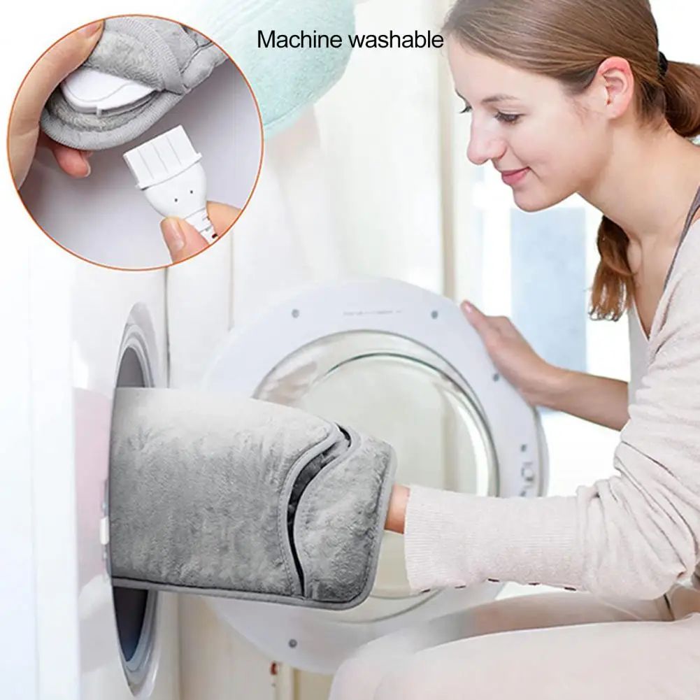 

1 Set Durable Foot Heater Lightweight Foot Warmer Intelligent Power Off Electric Plug-in Heating Pad Keep Warm