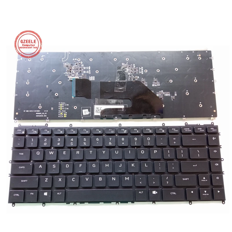 

US Laptop RGB Backlit Keyboard For DELL X15 R1 For Alienware X15 R2 X15R1 X15R2