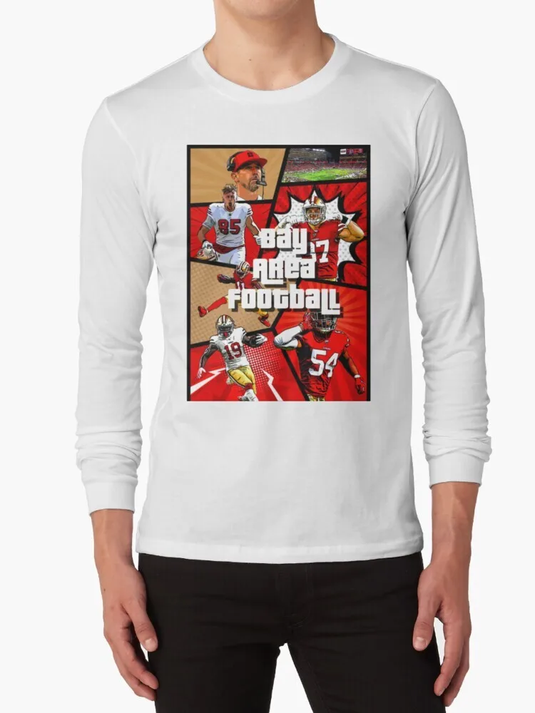 Футбольная площадь Bay 100% хлопок раньше тройная насадка Deebo Самуэль Брэндон аюк