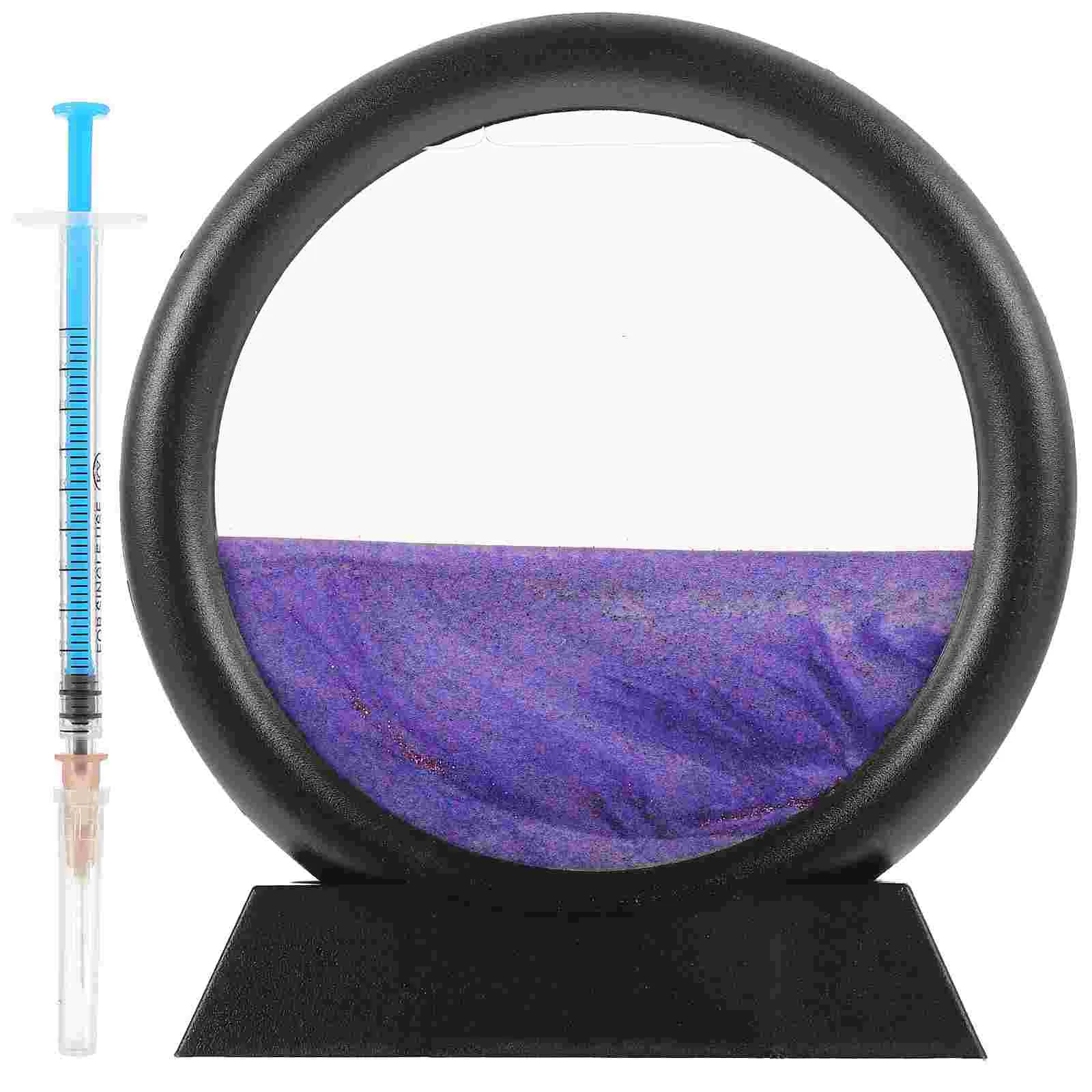 

Indoor Household Gift Desktop Sand Painting Moving Sand Decor for Friends Desktop Decorate