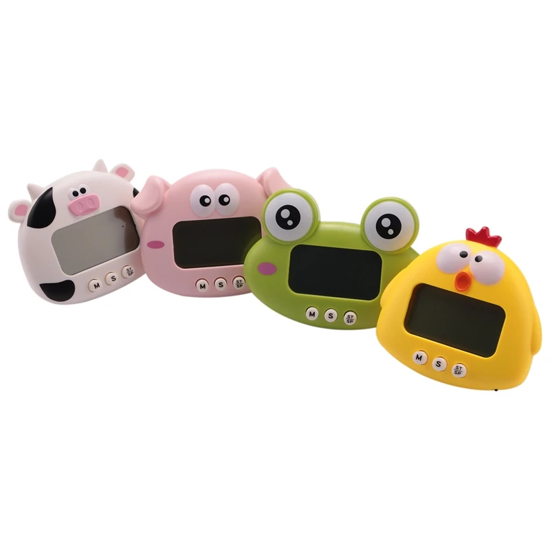 

Cute Cartoon Animal Digital Timers Small Digital Kitchen Timers Countdown Timers For Kitchen Cooking Accessories