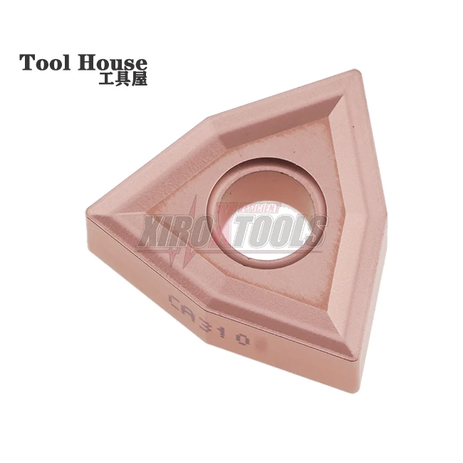 

Cnc turning blade WNMG080404 CA310 tool tip R0.4 all-round groove