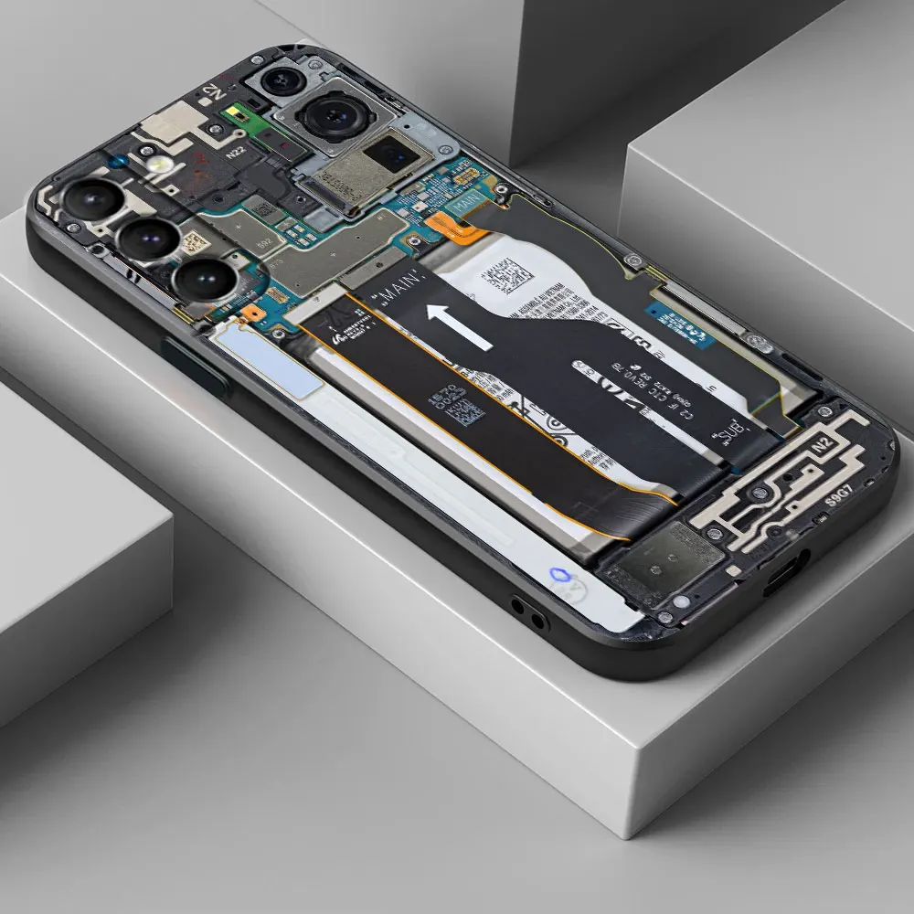 Чехол для телефона Samsung Galaxy S24 Ultra чехол S23 S21 S20 FE S22 9 Plus Note 20 10 силиконовый