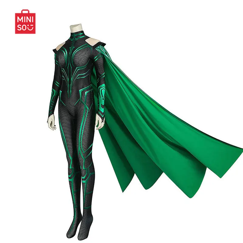 Hela косплей плащ для ролевых игр комбинезон фильм женский костюм суперзлодей для взрослых женщин нарядное платье для ролевых игр праздничная одежда (art.: 3920d2b441ea5) - 3920d2b441ea5