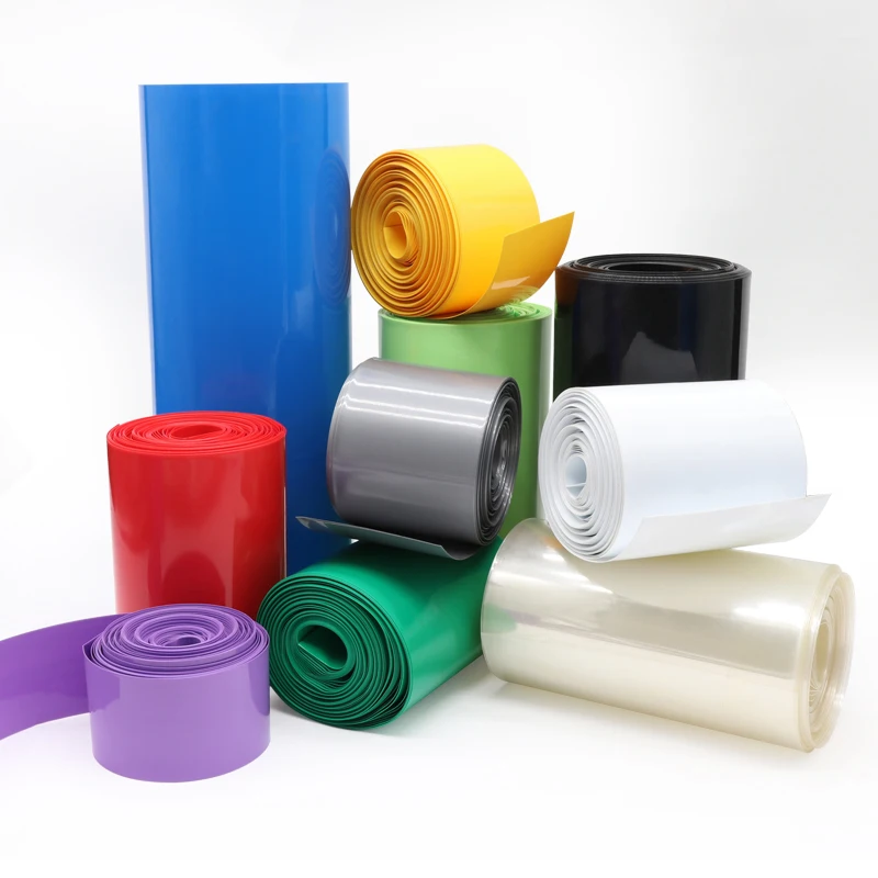 Термоусадочная трубка из ПВХ для литий-полимерного аккумулятора 18650 ширина 7 мм ~