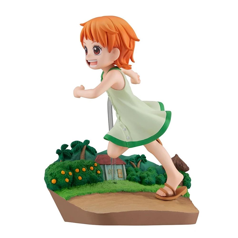 Оригинальный Новый MegaHouse G.E.M. Серия One Piece Nami (бег! Бег!) Коллекционная Аниме Фигурка