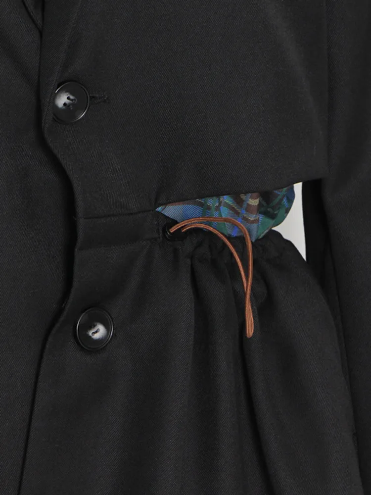 Женские блейзеры ZMEENNA с отложным воротником модные контрастных цветов в стиле