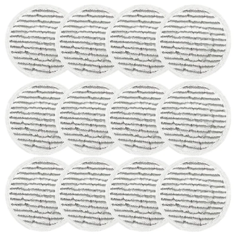 

12Pack S7001 Pads Replacement Steam Mop Pads For Shark S7001, Shark S7000AMZ, S7000 S7001TGT S7201 Series Steam Mop Pads
