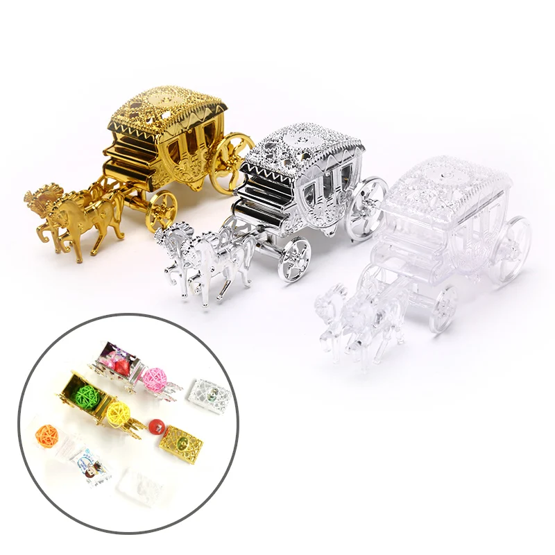 

Creative European Royal Carriage Exquisite Candy Storage Box Cute Home Dector