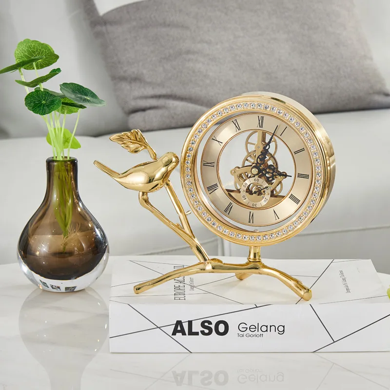

Kitchen Nordic Small Desk Watch Digital Clock Nixie Standing Office Alarm Clock Table Bedside Horloge Desk Assessories AA50ZZ