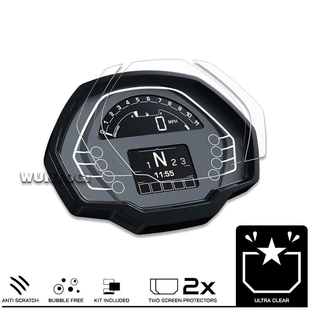 

Для Tiger 660 Tiger Sport 660 2022 Защитная пленка для экрана приборной панели мотоциклетная ТПУ пленка защита экрана Защита от царапин