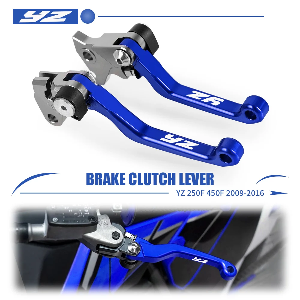 

Motocross CNC Pit Dirt Bike Brake Clutch Lever Handle For yamaha YZ250F YZ426F YZ450F YZ 250F 426F 450F 2009 2010 2011 -2016