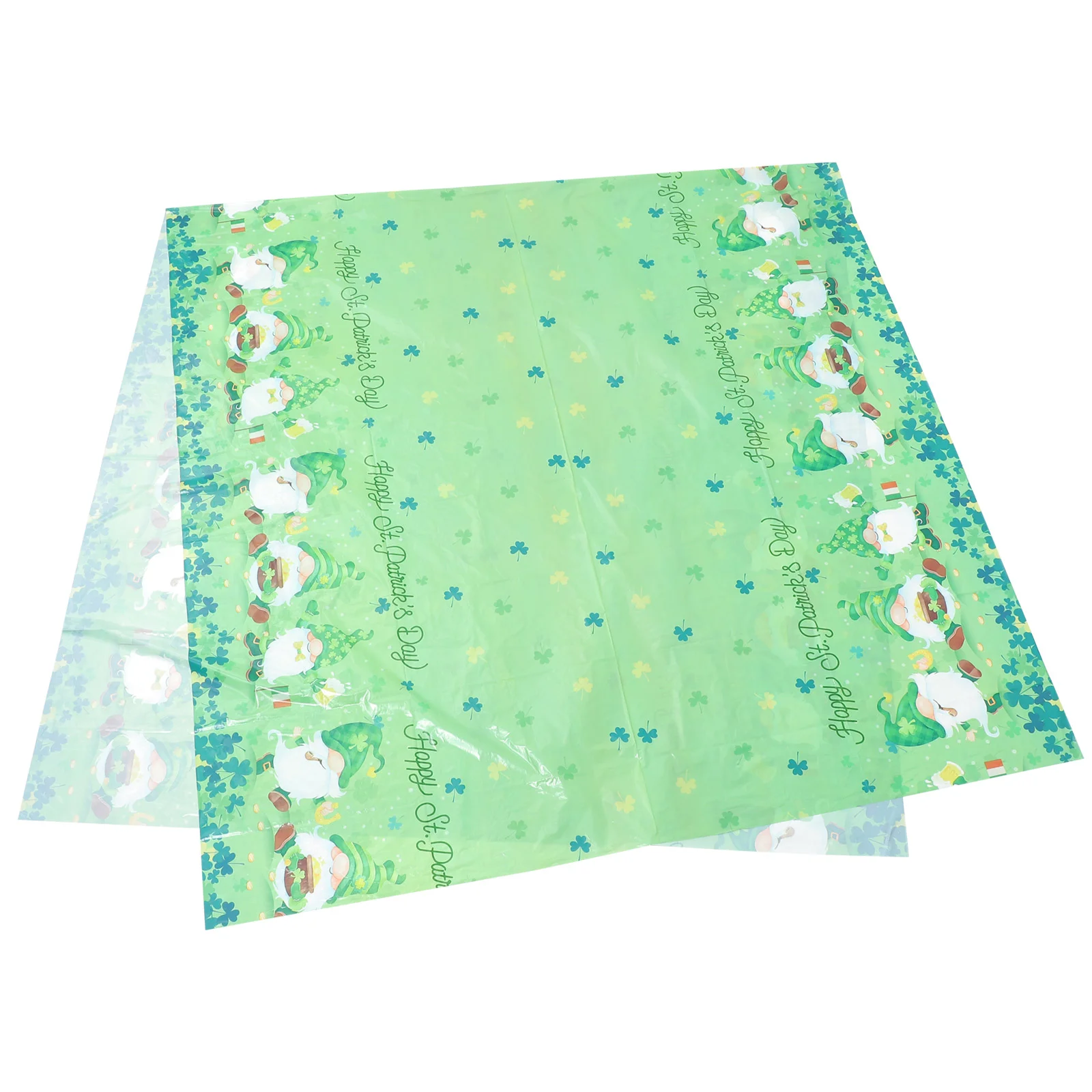 Скатерть для вечеринки в виде трилистника праздничная обложка декор ко Дню