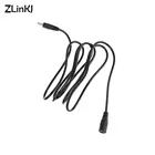 4 мм x 1,7 мм DC разъем питания Jack адаптер Мама + штекер удлинитель 150 см