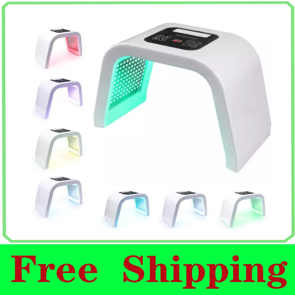 7-color PDT LED facial mask phototherapy device Skin firming machine Skin regeneration photon device Black spot remover