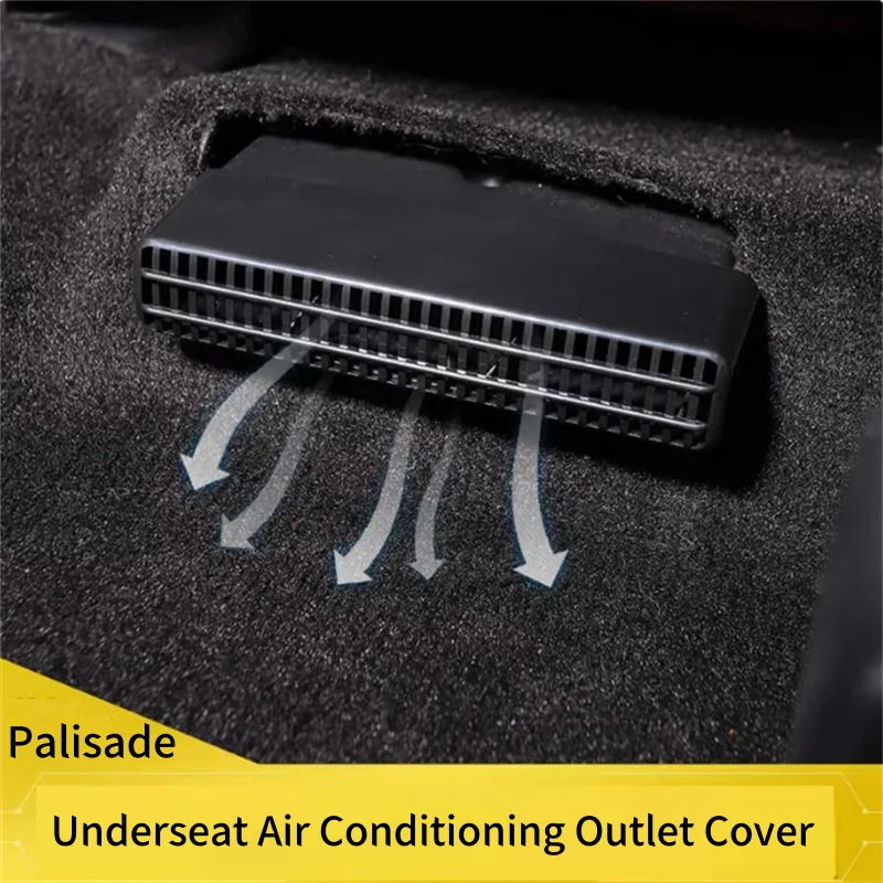 Для Hyundai Palisade 2022 2023 аксессуары для интерьера нижняя часть сиденья AC воздуховод