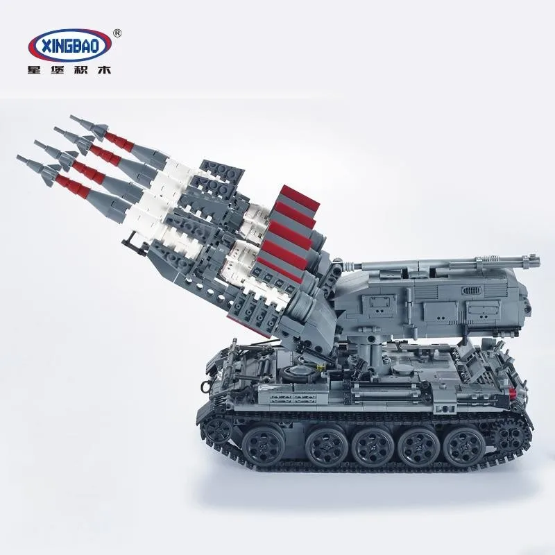 Конструктор XingBao Ракетная установка SA 3 GOA (1753 детали) XB 06004|Technic/Электронный