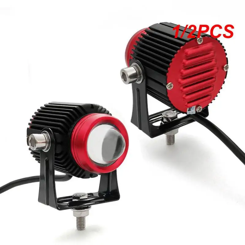 

1/2PCS Motorbike Fog Headlight Lamp 20w 8000lm 6500k 3000k Superbright Waterproof Universal Car Accessories Motorcycle Headlight