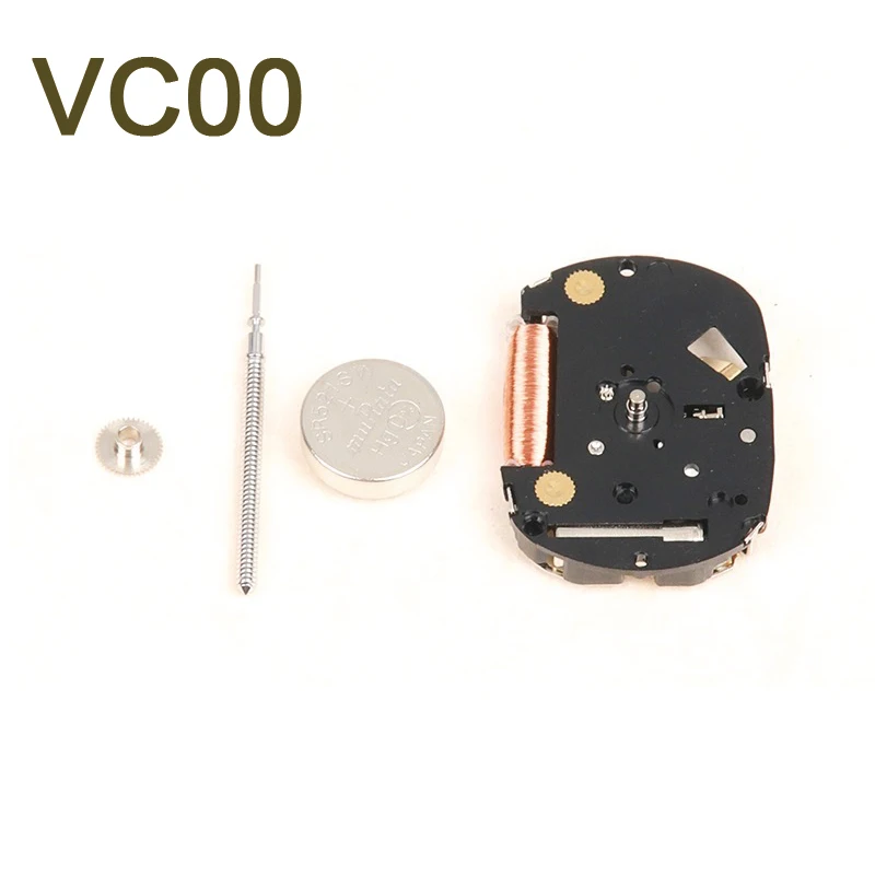 

Японские Оригинальные кварцевые часы Seiko/Seiko VC00E с двумя ручками, запчасти для часов